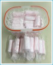 おしぼり類の提供写真