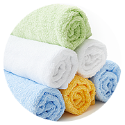 おしぼり類の提供写真